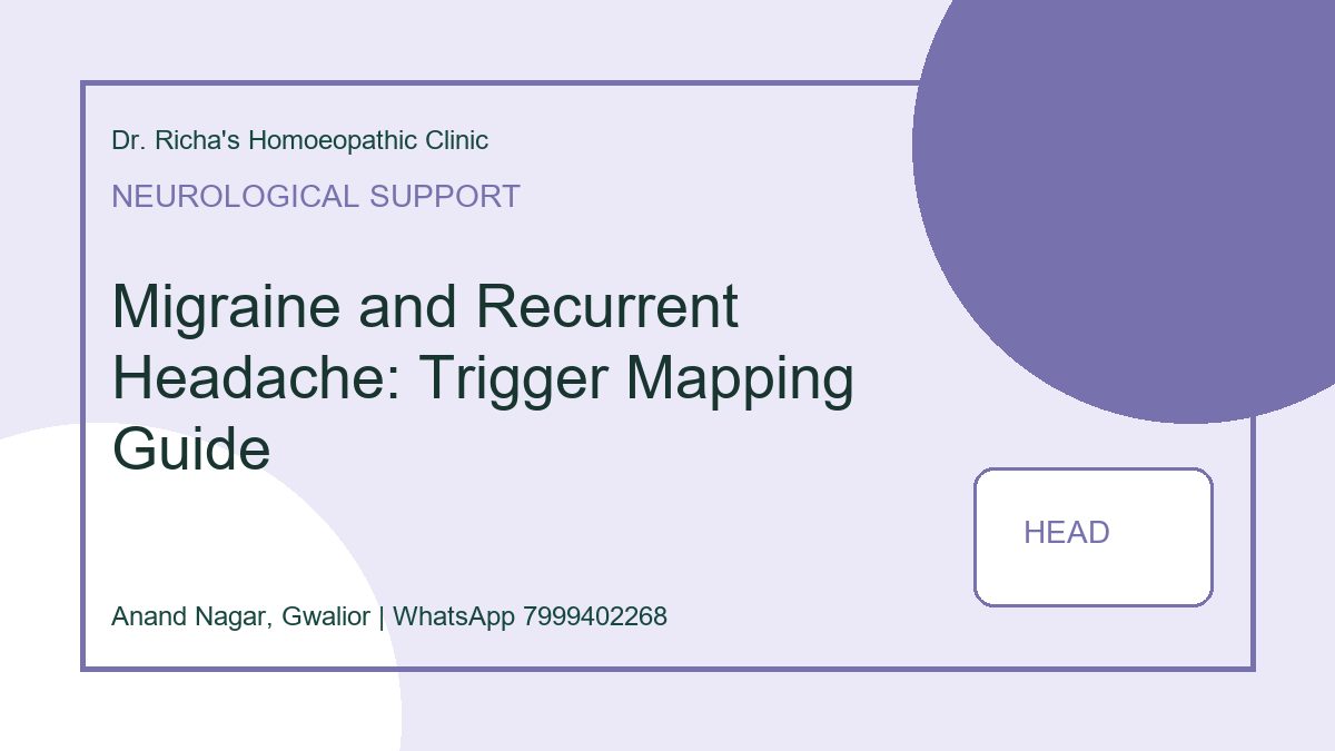 Migraine and Recurrent Headache: Trigger Mapping Guide blog image