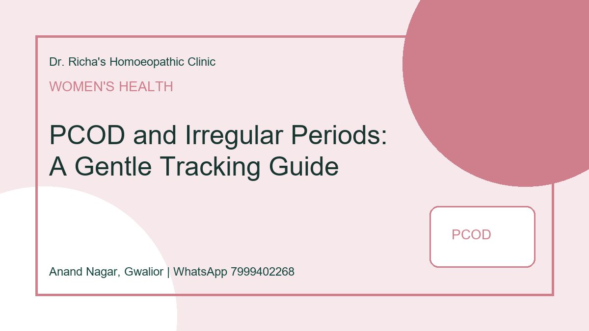 PCOD and Irregular Periods: A Gentle Tracking Guide blog image